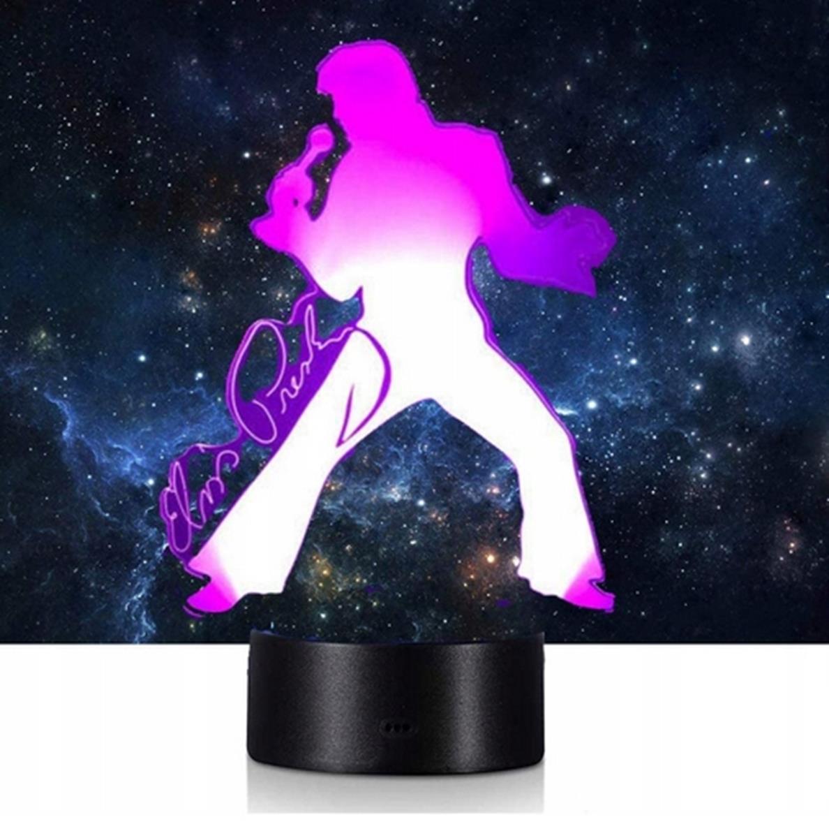 

Lampka Nocna 3D Elvis Pilot