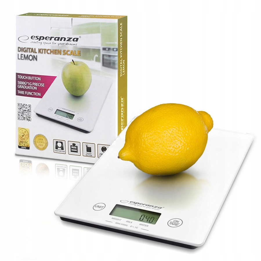 

Elektroniczna waga kuchenna 1g do 5 kg LCD tara