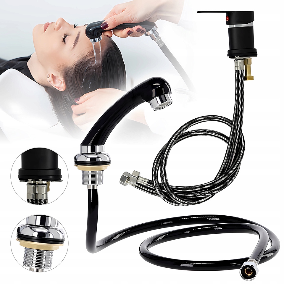 Sprchová hlavice pro kadeřnickou myčku a hadici