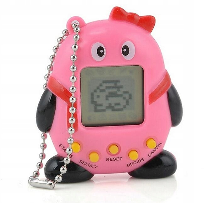 ZWIERZĄTKO ELEKTRONICZNE TAMAGOTCHI PET GRA ELEKTR Materiał plastik