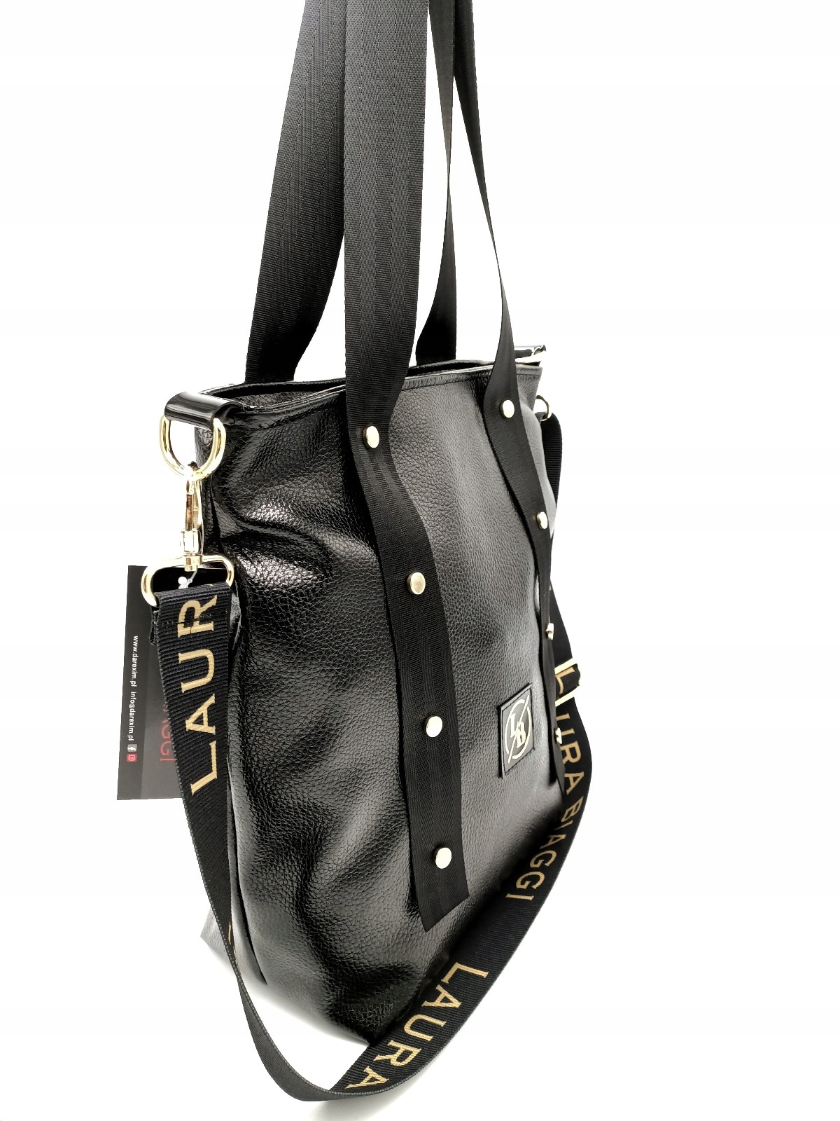 Laura Biaggi torebka damska torba Shopper dżety Model Shopper