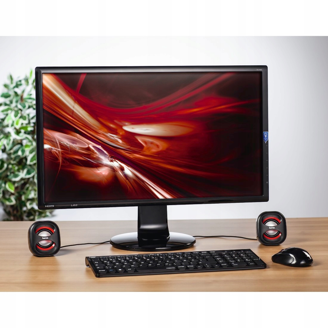 Hama GŁOŚNIKI KOMPUTEROWE do laptopa, PC, notebook Rodzaj zestawu 2.0