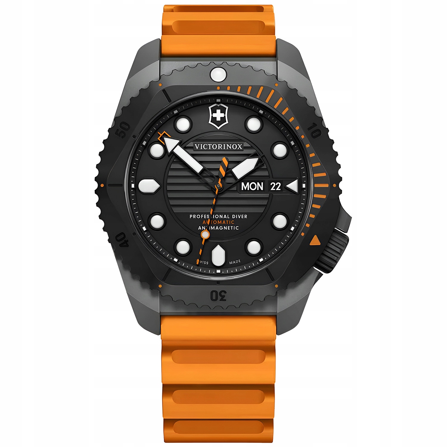 Pánské Hodinky Victorinox 241996 oranžové