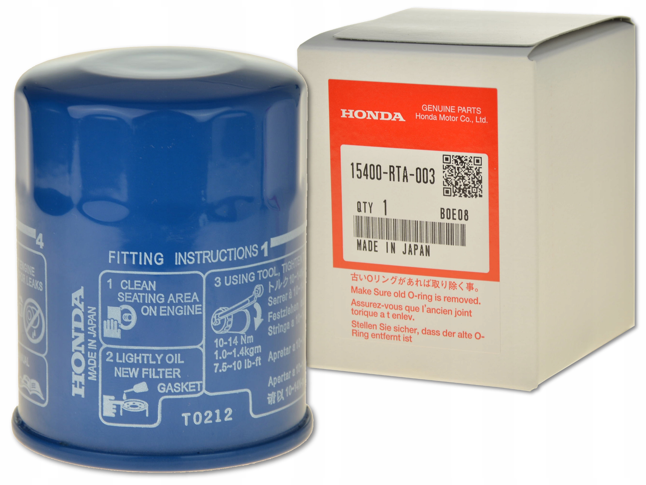 

Filtr Oleju 15400-RTA-003 Oryginał Honda