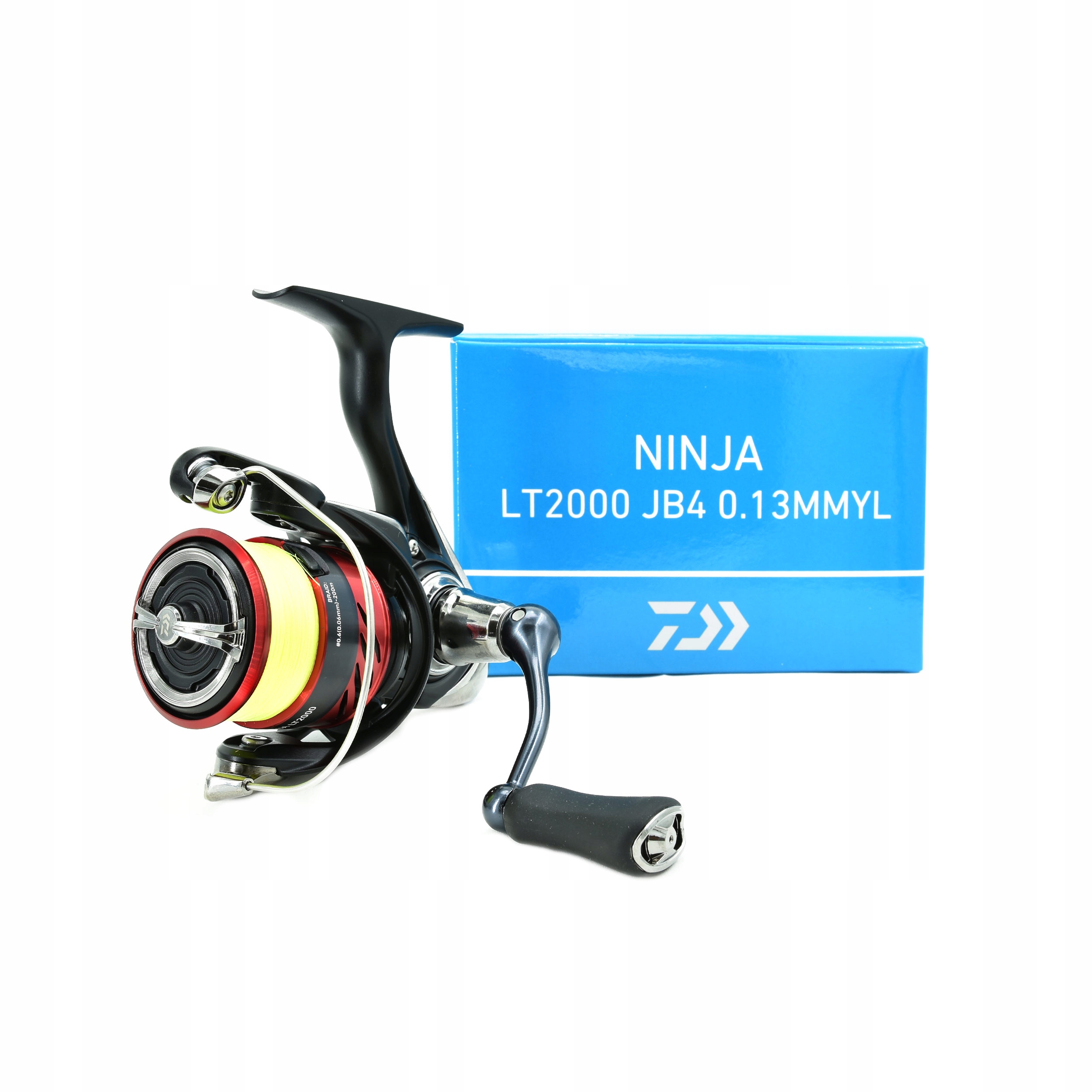 Kołowrotek spinningowy Daiwa Ninja LT2000-C 4BB/1RB JB4 plecionka 0.13mm