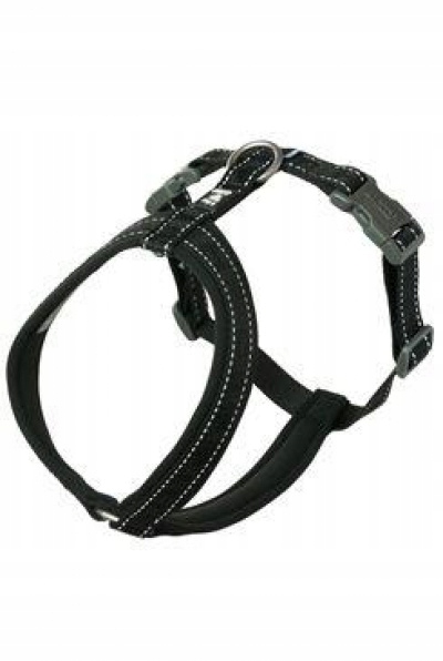 Levně Postroj Y Hurtta Casual Eco černý 45-55cm