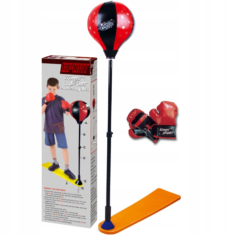 

Zestaw Bokserski Boks Dla Dzieci Gruszka Rękawice