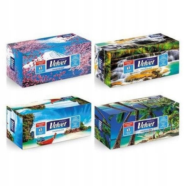 

Velvet Chusteczki higieniczne Paradise 120szt