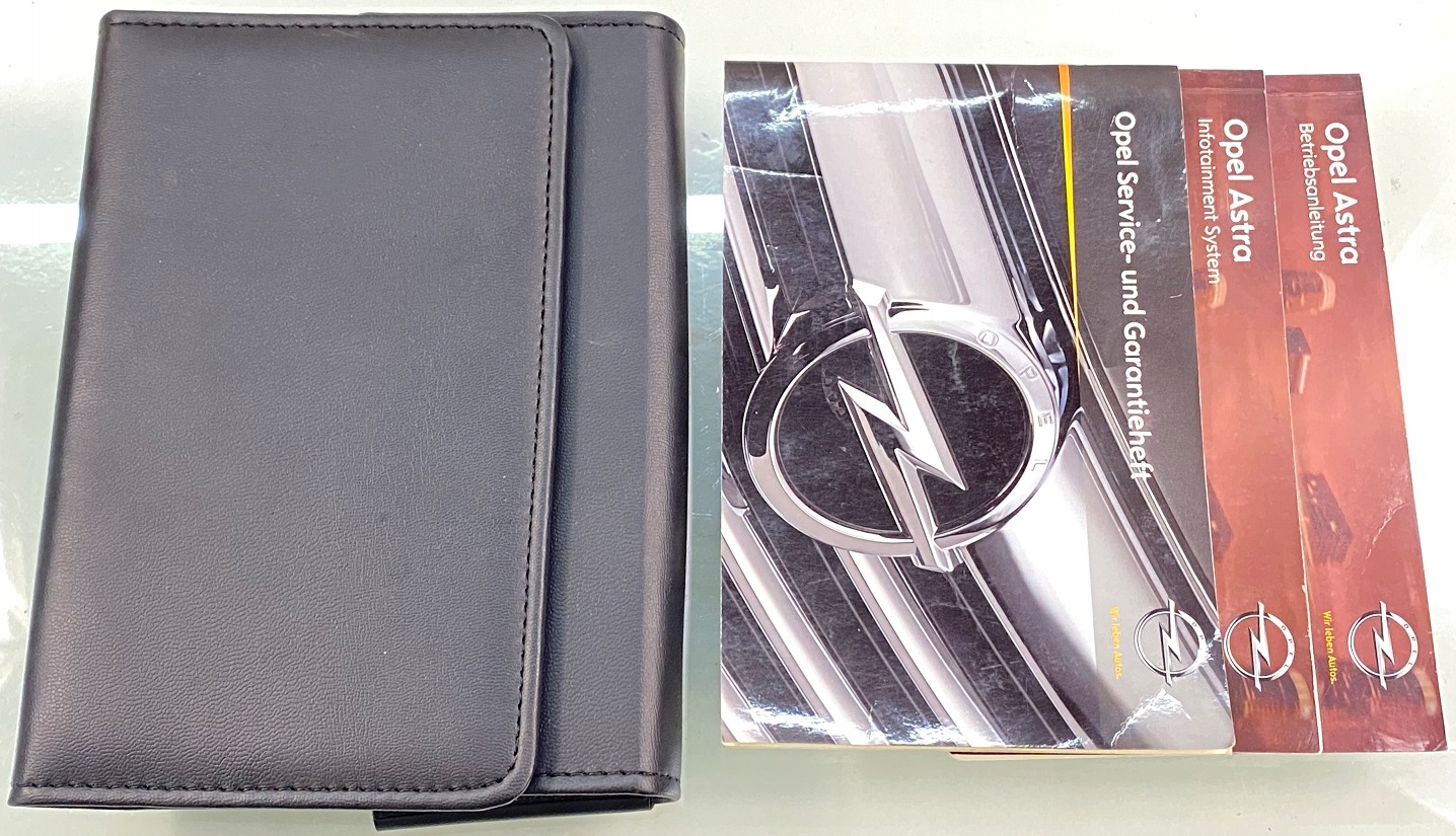 OPEL ASTRA J 11 R 1.4 TURBO KSIĄŻKI INSTRUKCJA KSIĄŻKA SERWISOWA ETUI