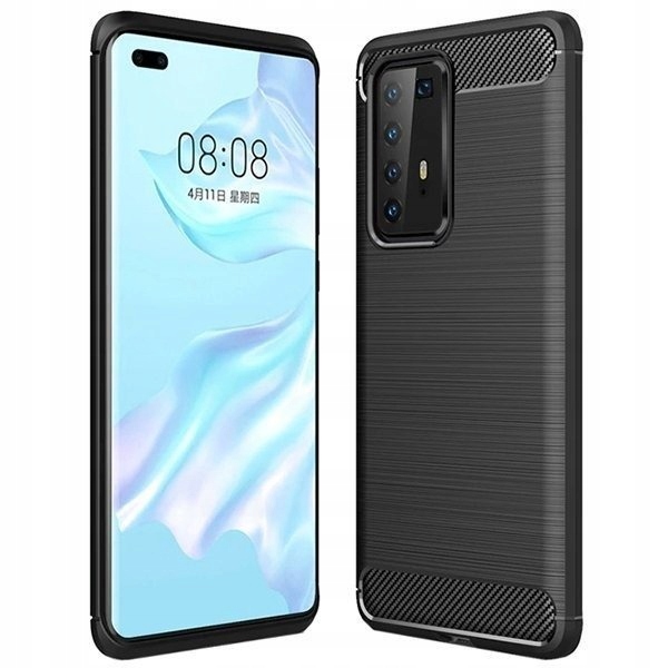 

Etui Do Huawei P40 Pro Pokrowiec Obudowa Karbon