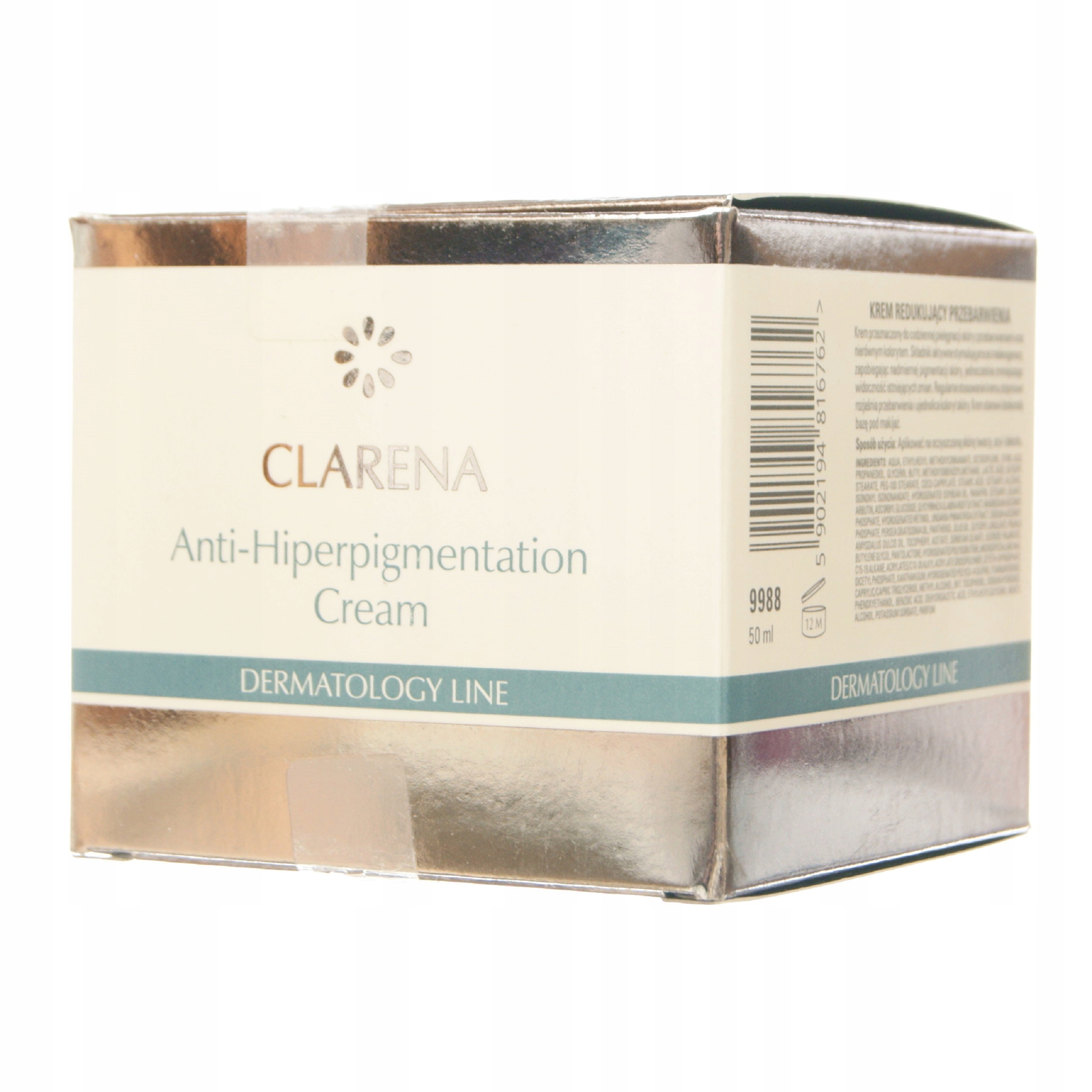 Clarena Anti Hiperpigmentation krem redukujący przebarwienia 50ml