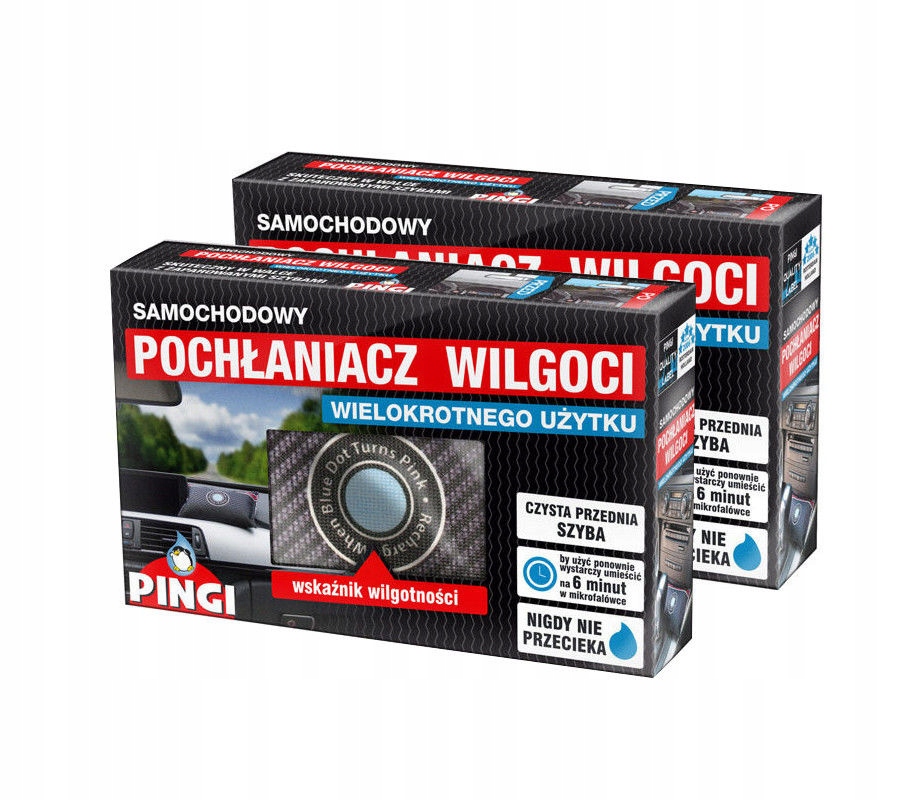 

Pochłaniacz wilgoci Pingi XL Zestaw 2 sztuki