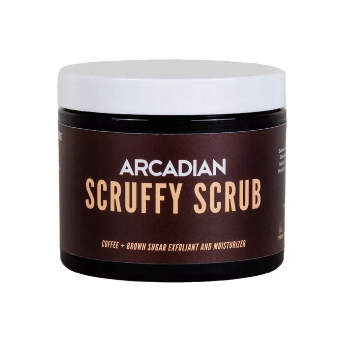 Arcadian Scruffy Scrub – kávový peeling na tělo 115