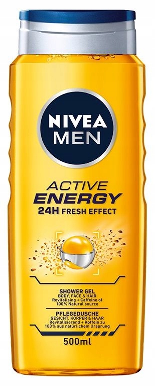 

Nivea Men Active Energy Żel Pod Prysznic 500ml