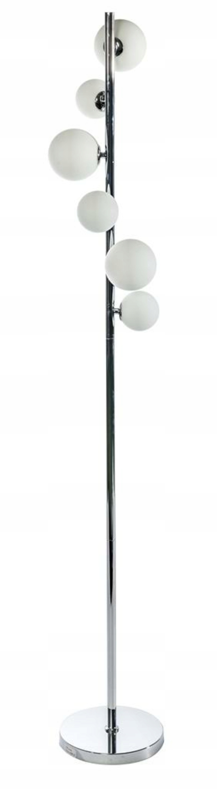 Azzardo AZ2101 stojaca lampa Sybilla 6 floor G9 6x25W kov/sklo