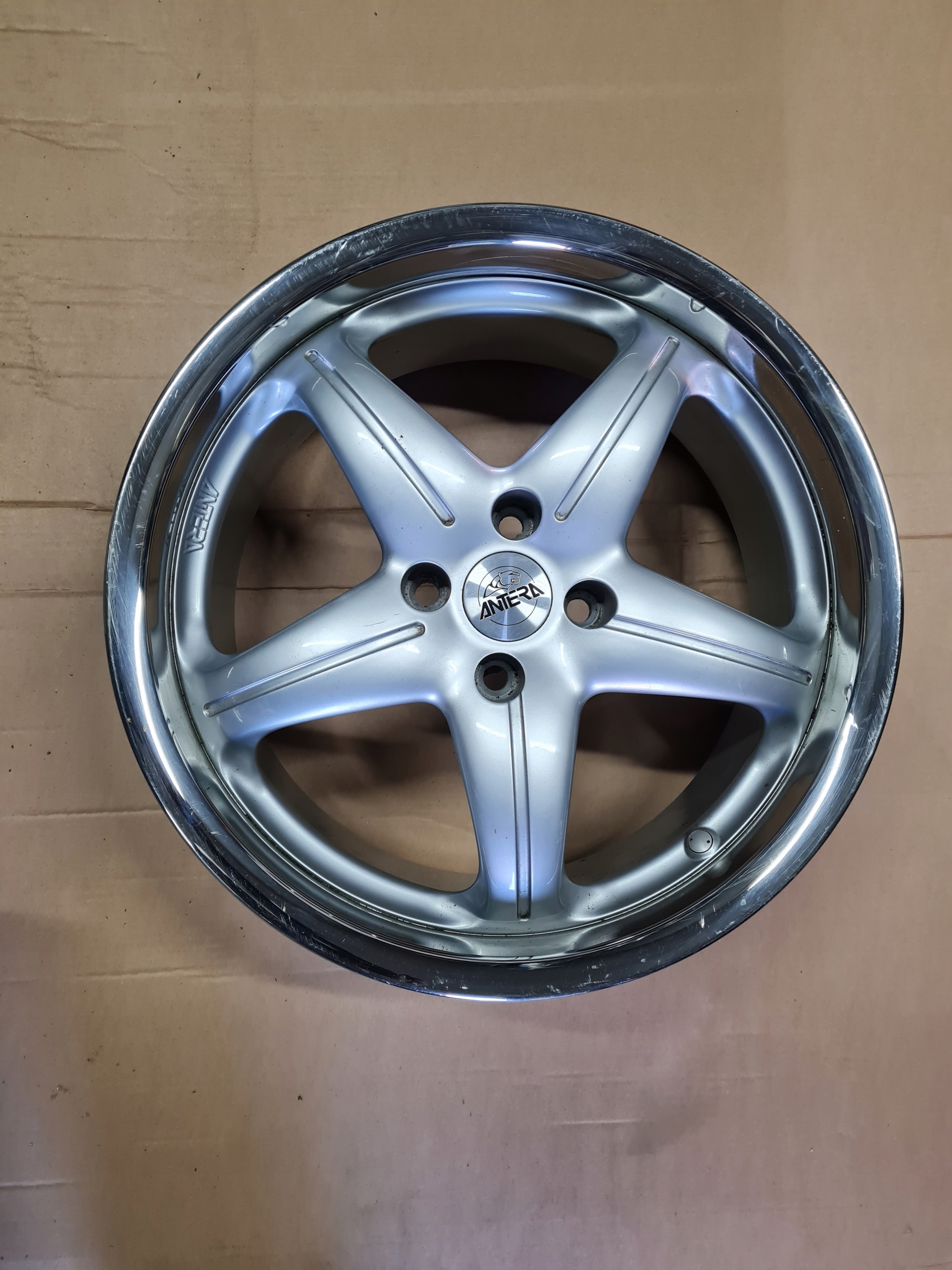 FELGA 17 X7,5 ANTERA ET35 4X100 CHROM RANT