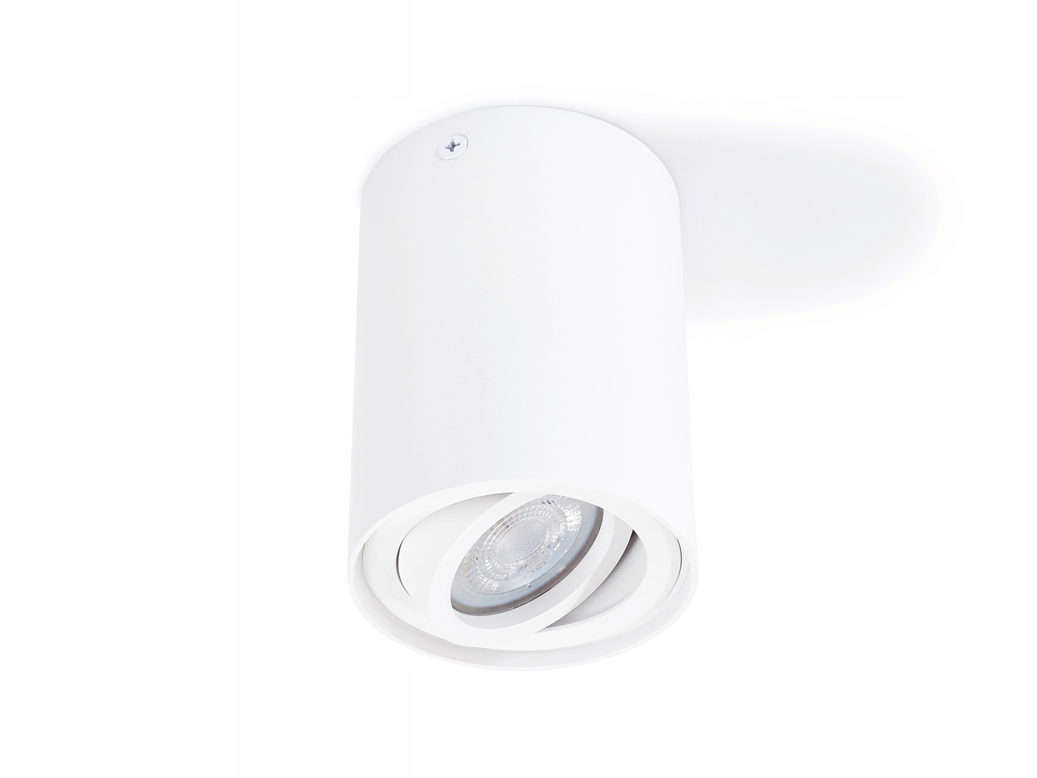 Oprawa halogenowa LED natynkowa tuba GU10 - Biała Marka Brolux