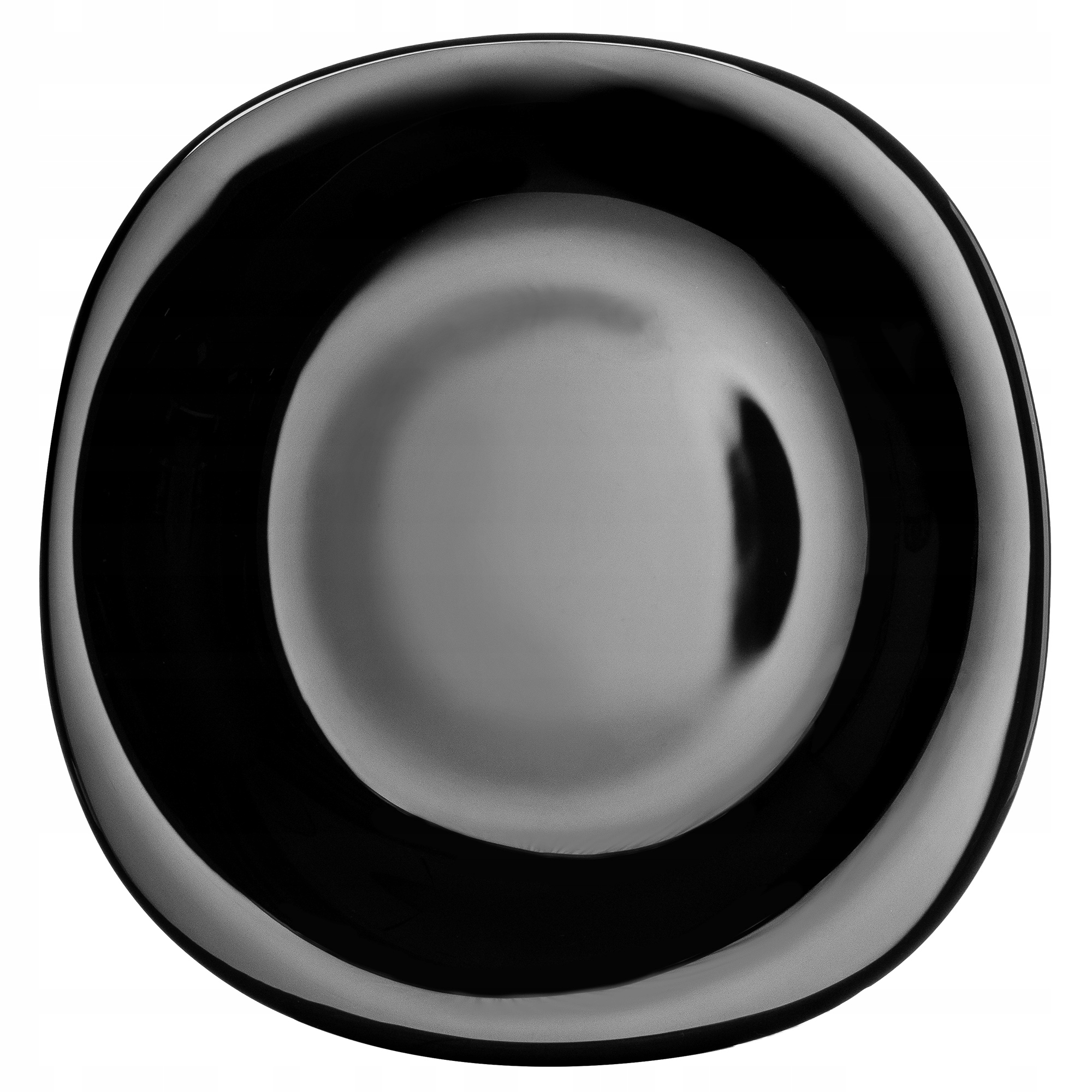 6x TALERZ DESEROWY 21cm CZARNY TALERZE ZESTAW TALERZY NA CIASTO Rodzaj talerza deserowy