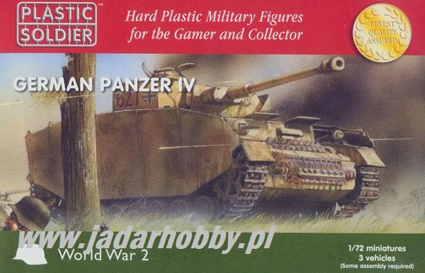 Plastový voják 1/72 WW2V20002 Německý Panzer IV