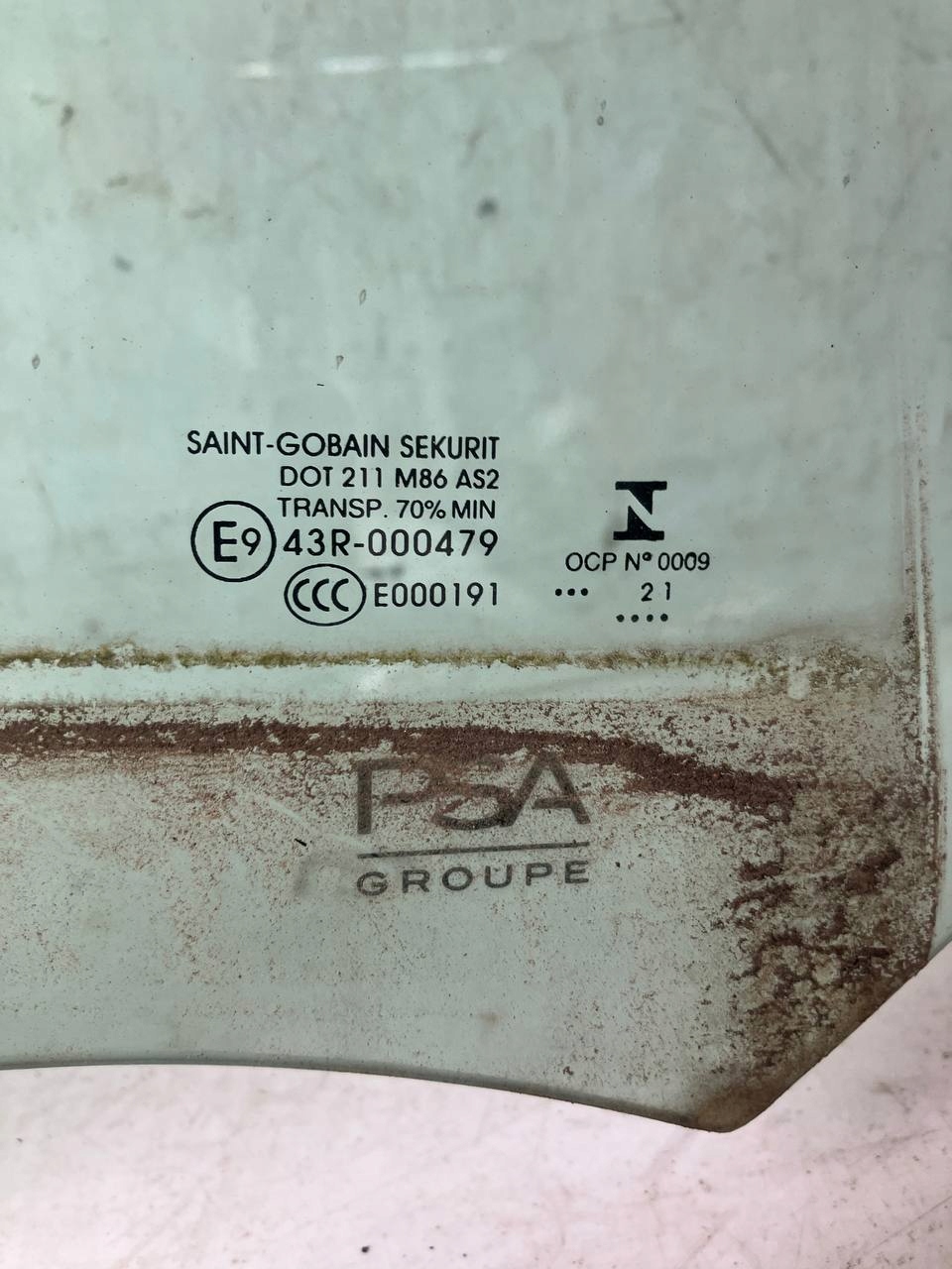 window door right rear part CITROEN C4 III 21 ROK