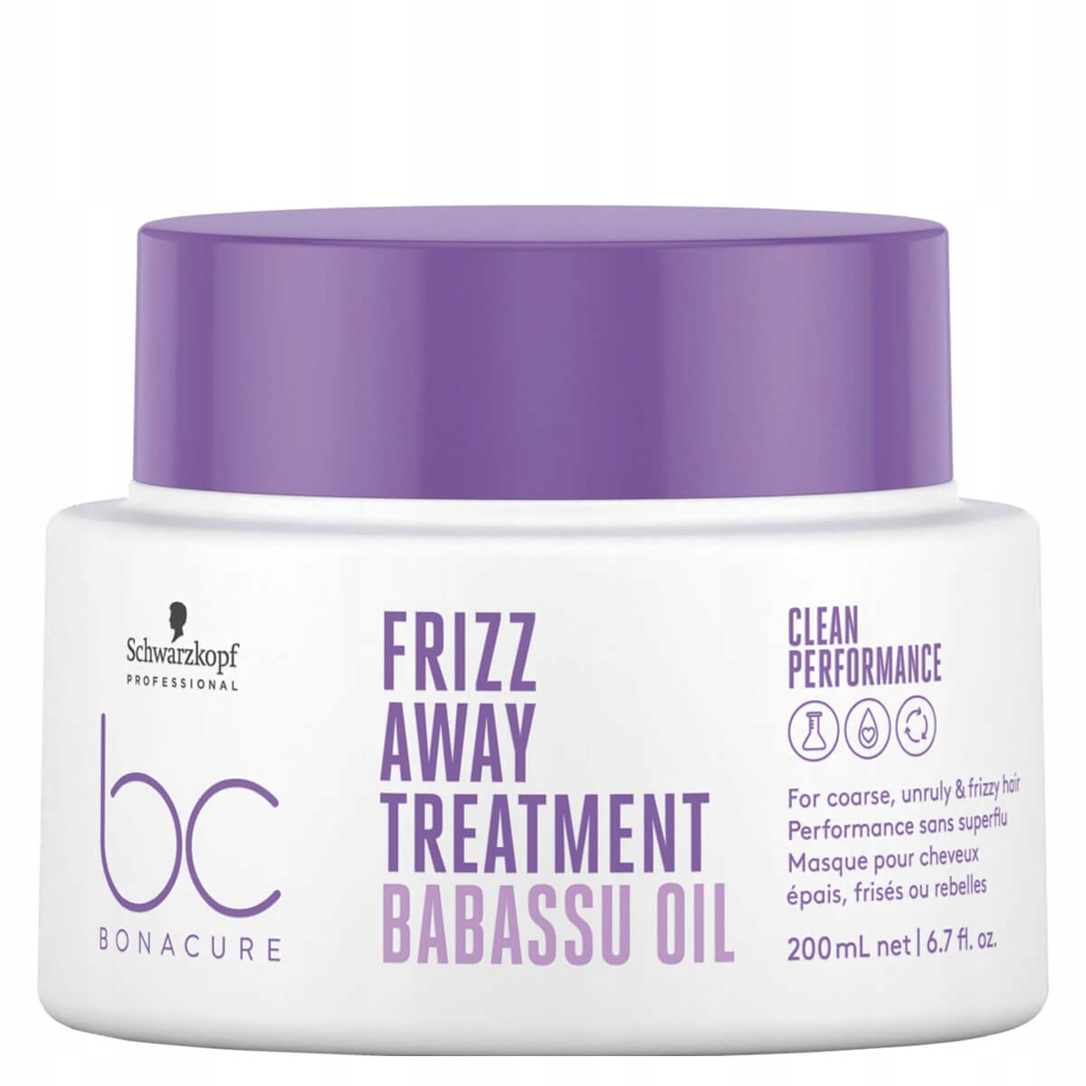 Schwarzkopf Bc Frizz Away vyhlazující maska 200 Ml