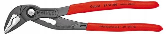 Knipex Cobra Es fosfátovaná, šedá 250 8751250