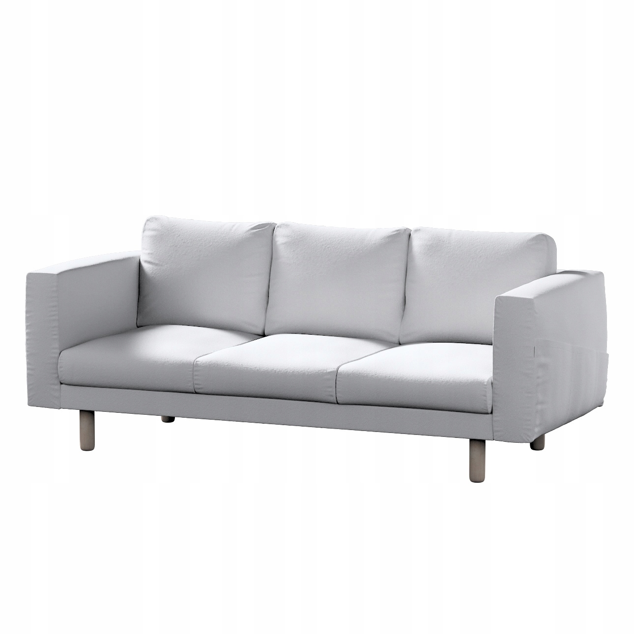Potah na 3-místnou pohovku Norsborg Ikea bílá bukla