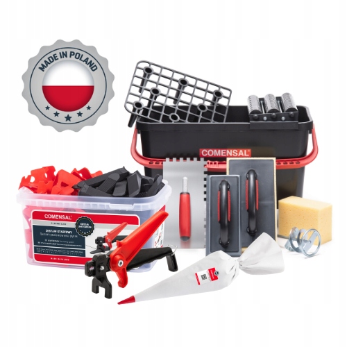 COMENSAL WIADRO GLAZURNICZE ZESTAW DO FUGOWANIA 5 Liczba elementów w zestawie 1