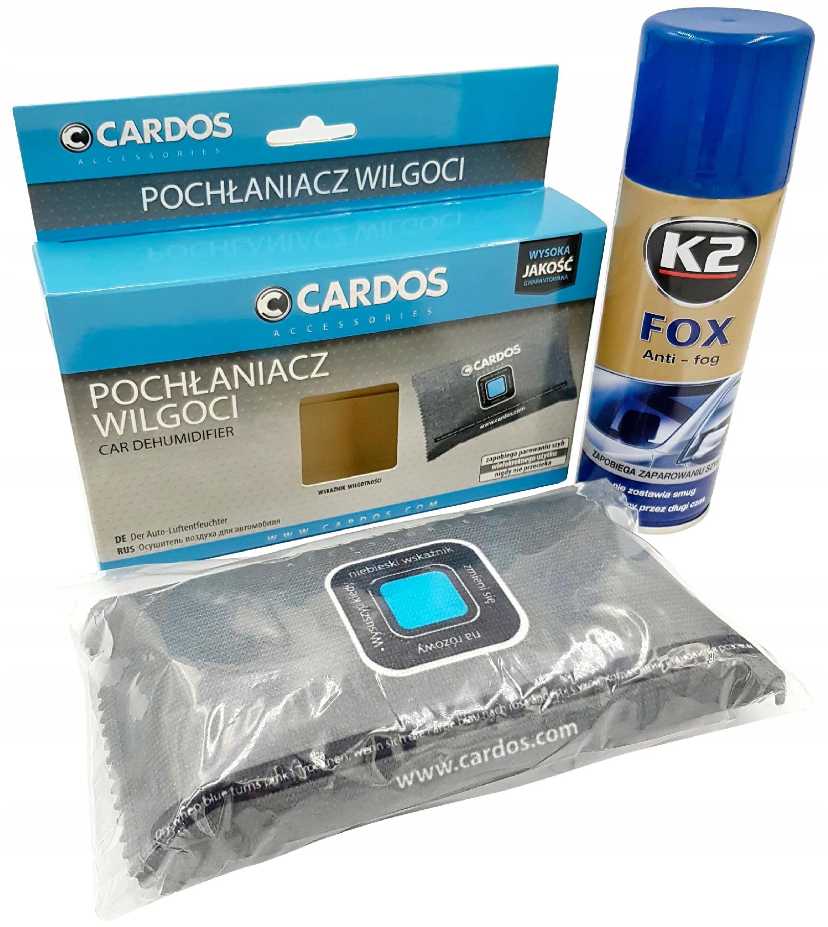 

K2 Fox Zestaw Pochłaniacz Osuszacz Do Samochodu
