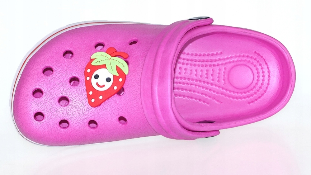 KROKSY KLAPKI OGRODOWE BASEN PIANKOWE DZIECIĘCE Długość wkładki wew. 14.2 cm