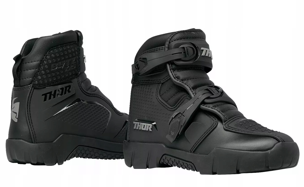 Thor Boot Blitz Xrs Black/grey pánske krátke cross adventure topánky 44,5 10