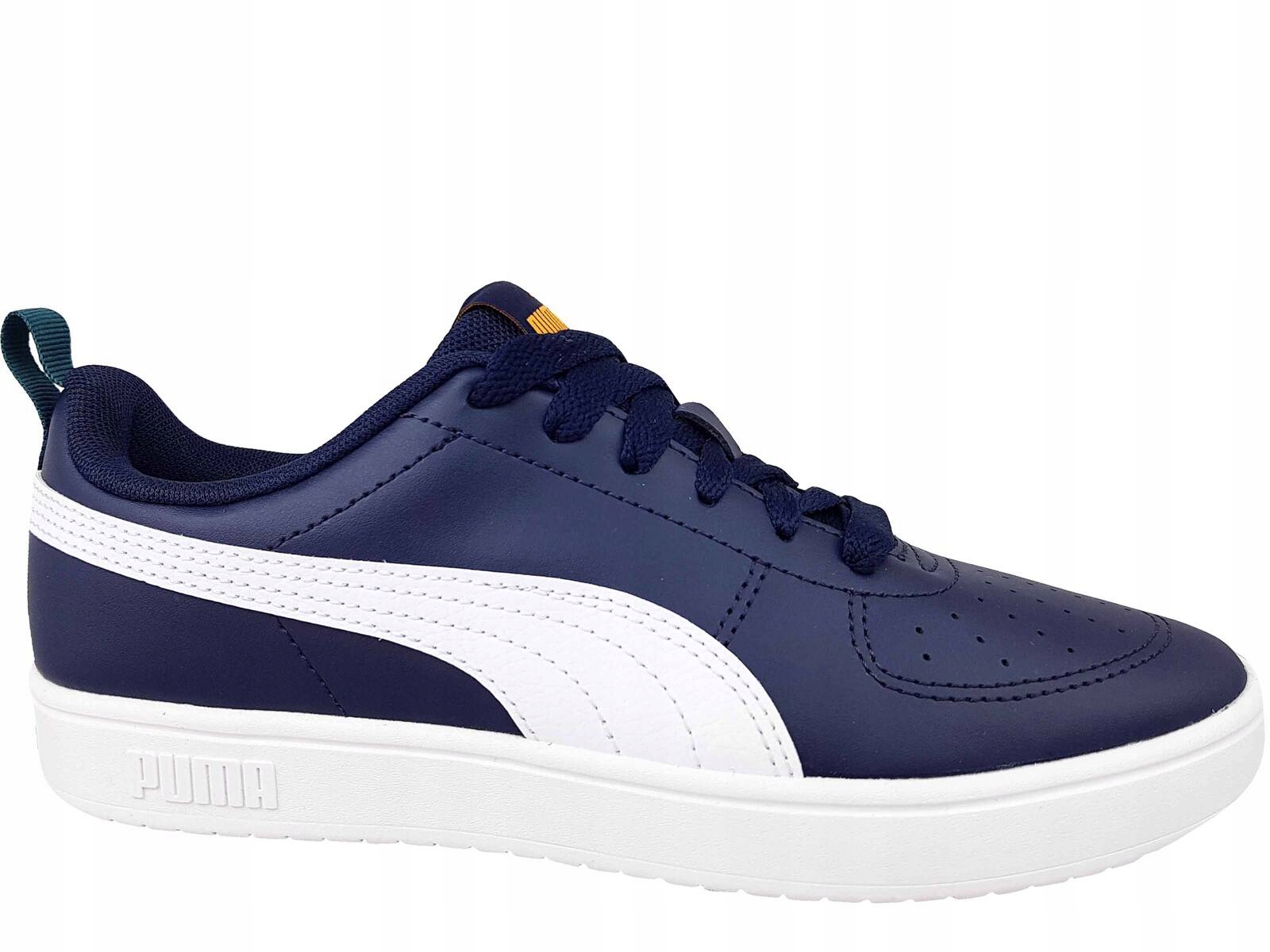 Puma спортивная обувь из искусственной кожи синий