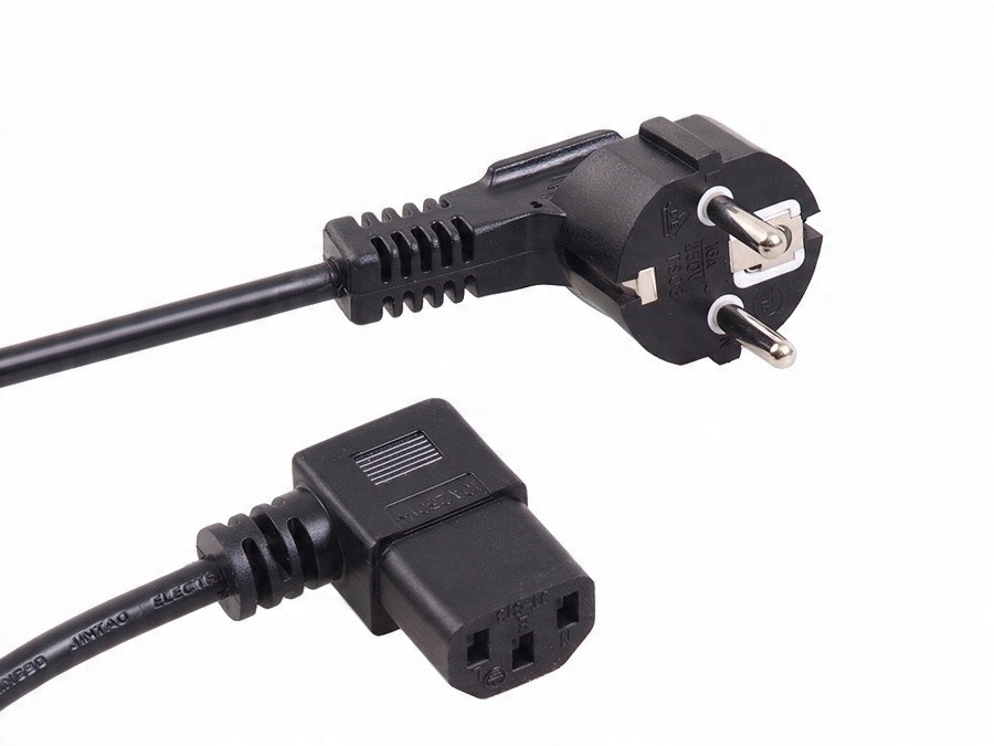 

Kabel zasilający kątowy Maclean MCTV-804 3 pin 5m