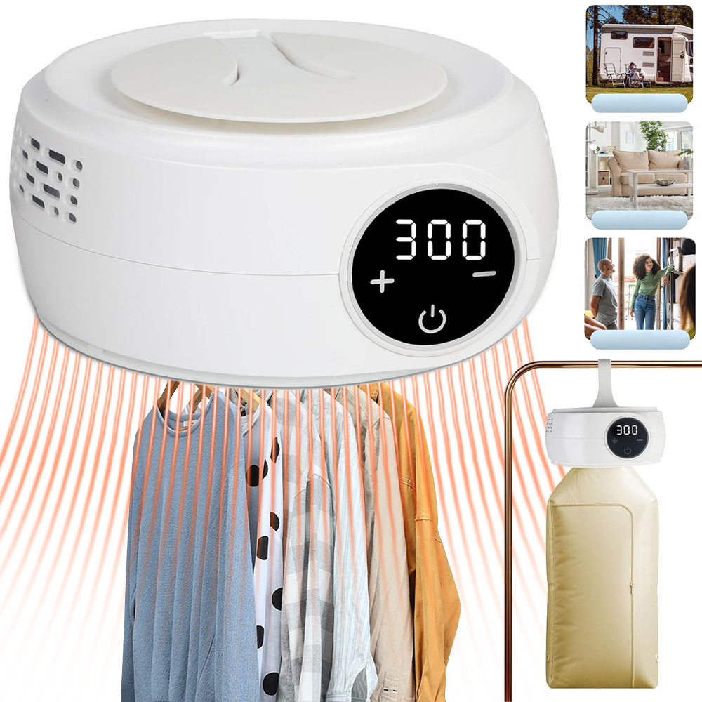 Levně Mini Sušák Do Bytu 600 W, Nízká Hlučnost, Přenosná