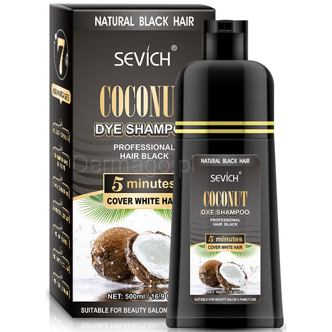 

Sevich Dye Black Coconut Szampon Odsiwiacz 500ml