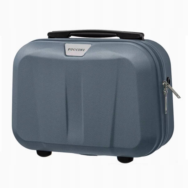Kuferek kosmetyczka Puccini ABSQM03 Paris niebieski