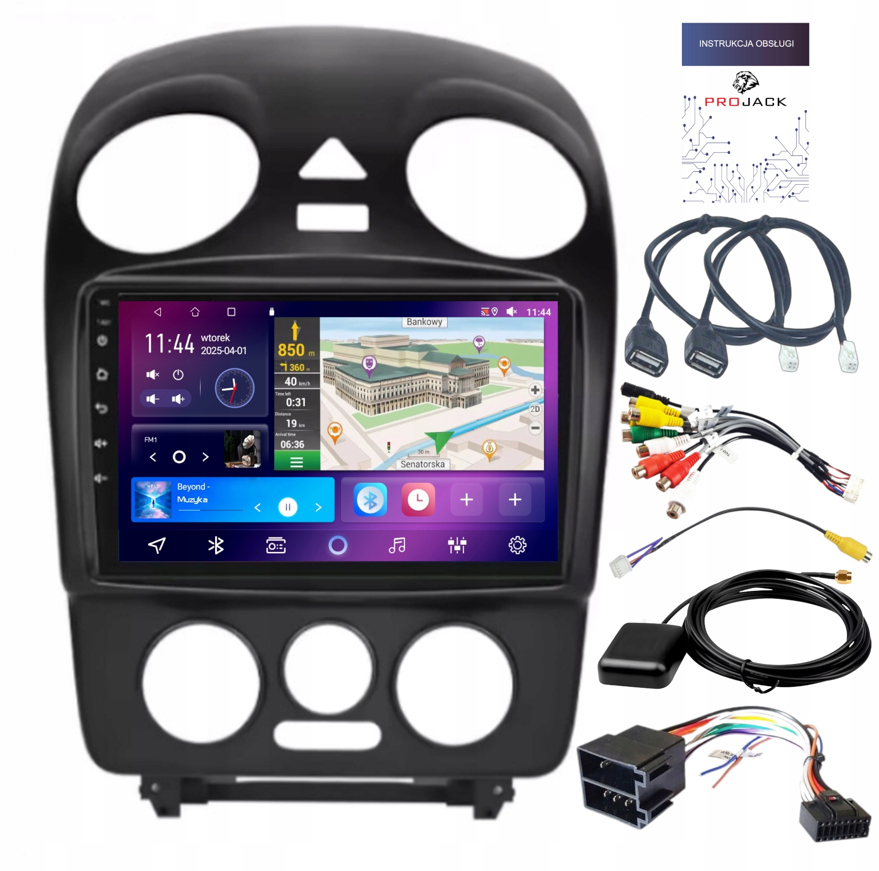 Autorádio S Carplay Vw New Beetle 2004-2010 Wifi Android 4GB 64GB