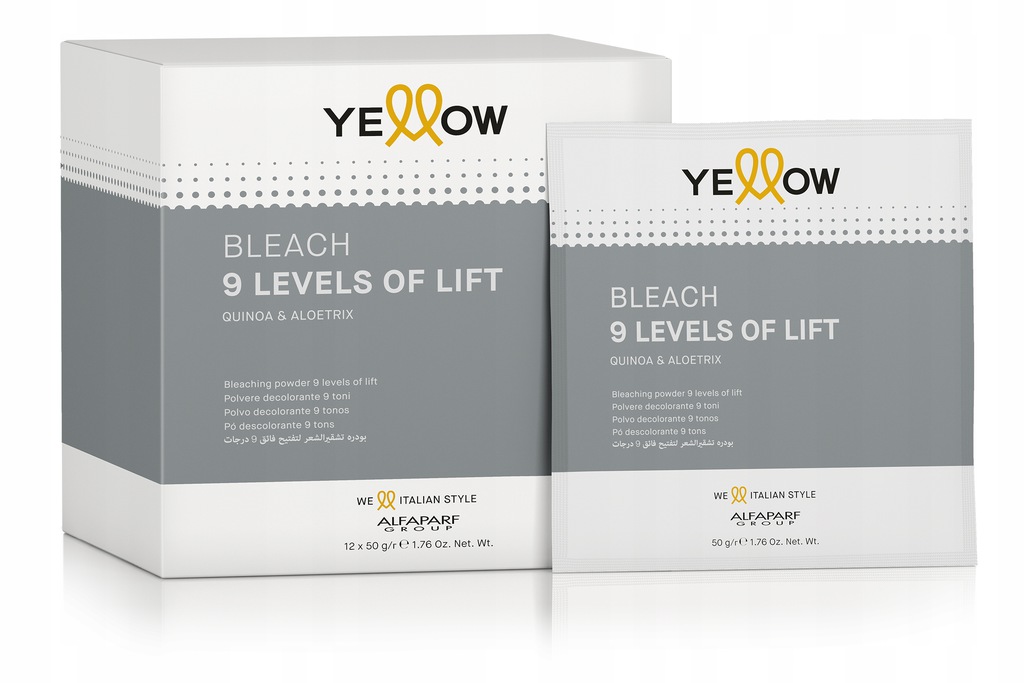 

Yellow Puder Rozjaśniający Do 9 Tonów Saszetka 50G