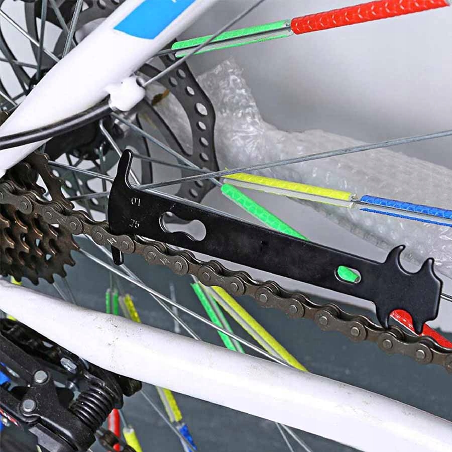 PRZYMIAR PRZYRZĄD DO MIERZENIA MIERNIK ZUŻYCIA ŁAŃCUCHA ROWERU ROWEROWEGO Marka M-Wave