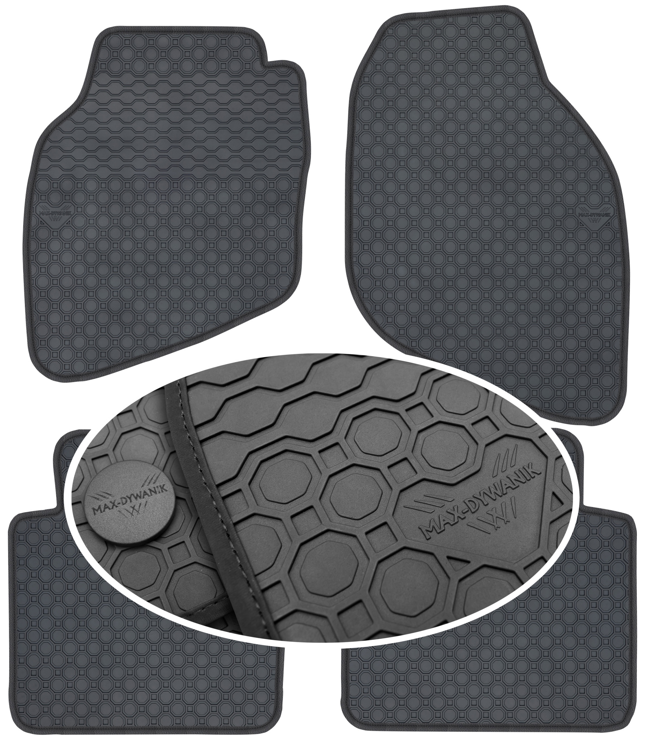 Honda City IV Sedan 2002-2008 Gumová rohožka PrimeLiner černá