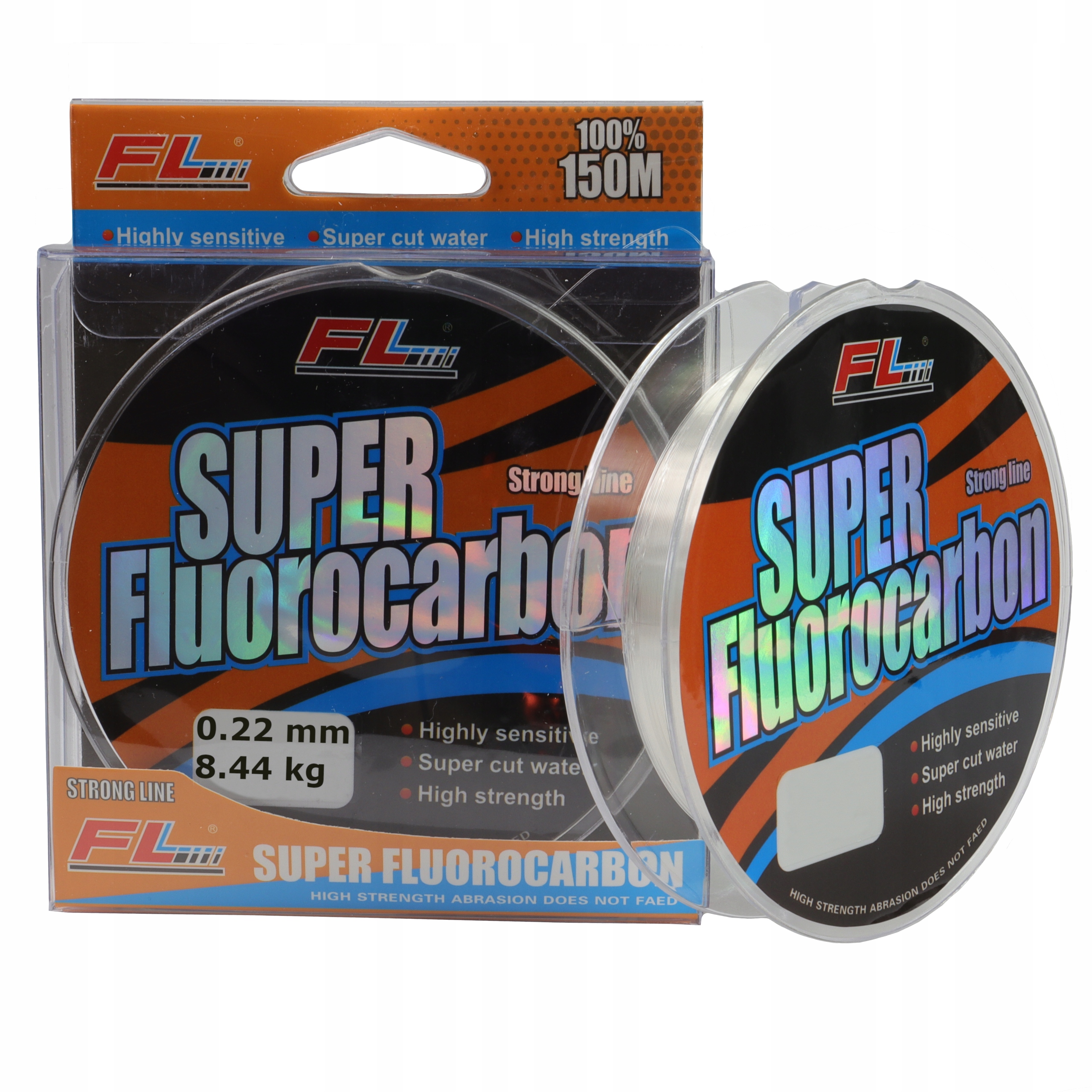 

Żyłka niewidoczna Fluorocarbon 0,22 mm 150 m