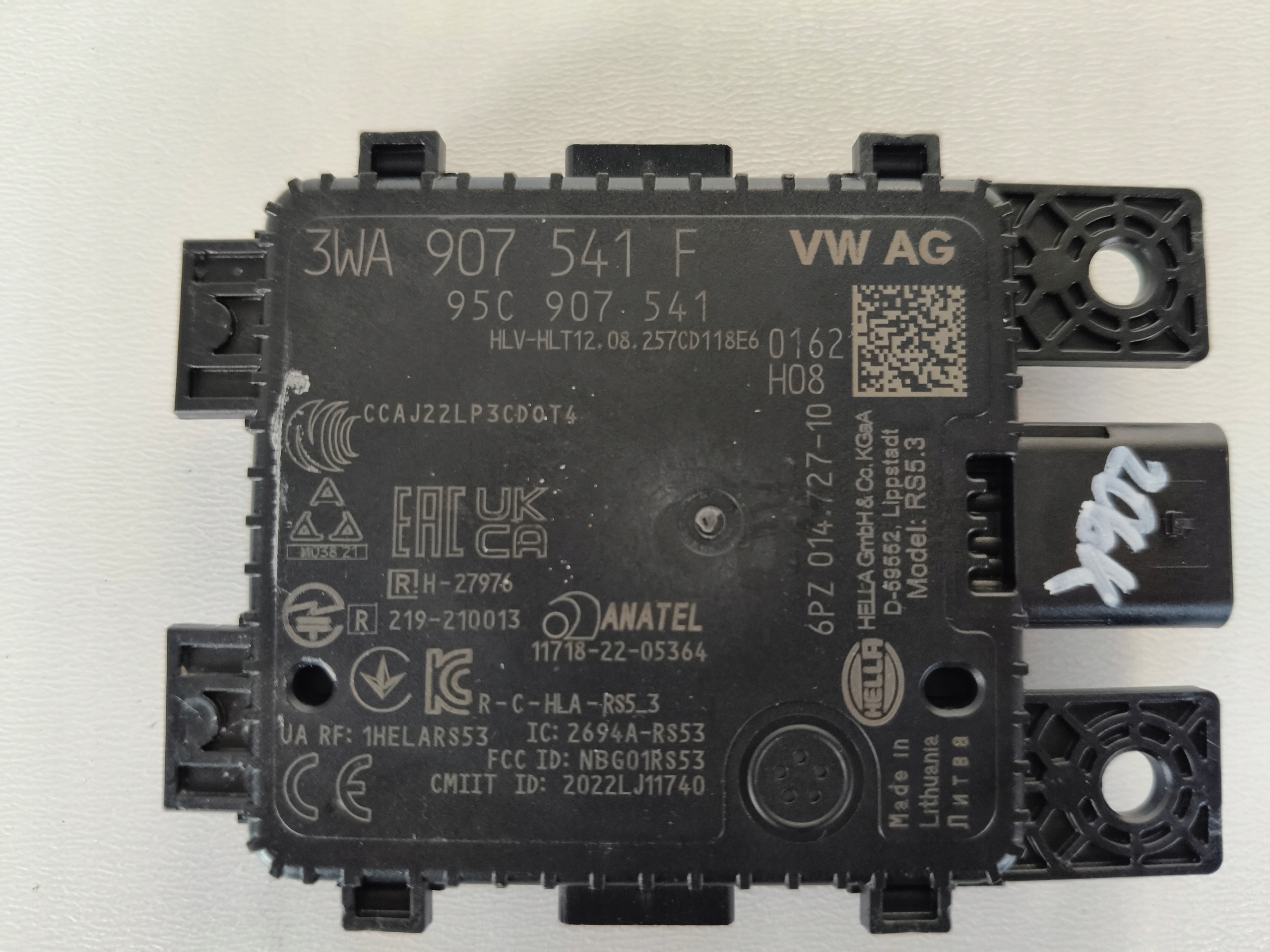 RADAR DISTRONIC ACC VW AUDI SEAT 3WA907541A