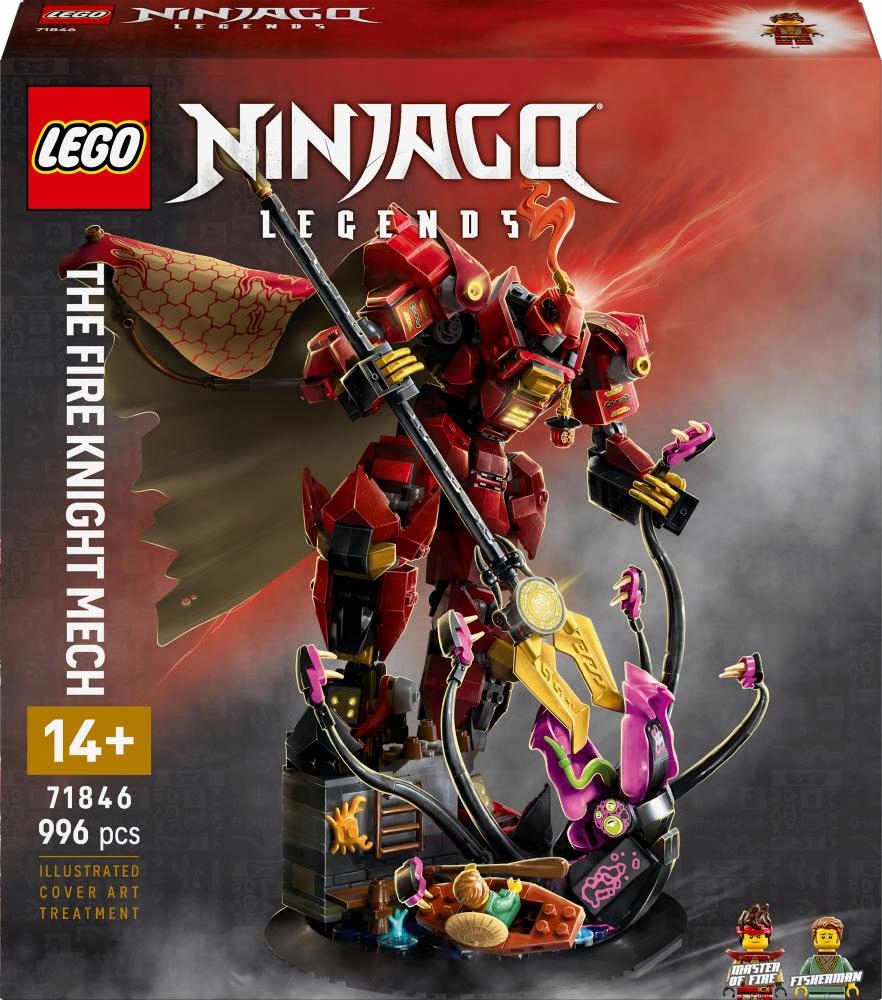 Lego Ninjago Mech ohnivého rytíře 71846