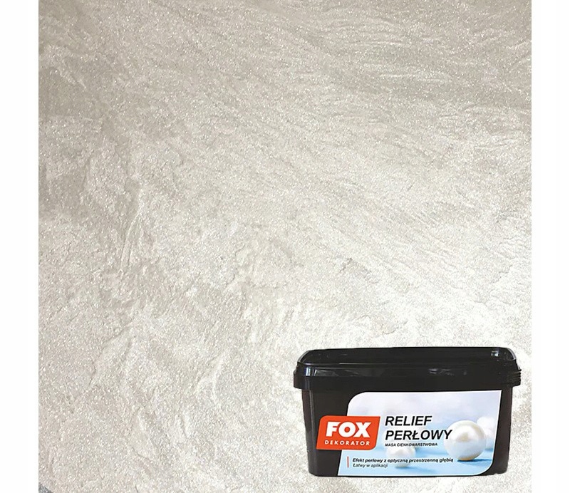 Atlas Fox Relief Perłowy 1kg White