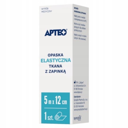 

Opaska Elastyczna Tkana Z Zapinką 12 CM X 5 CM