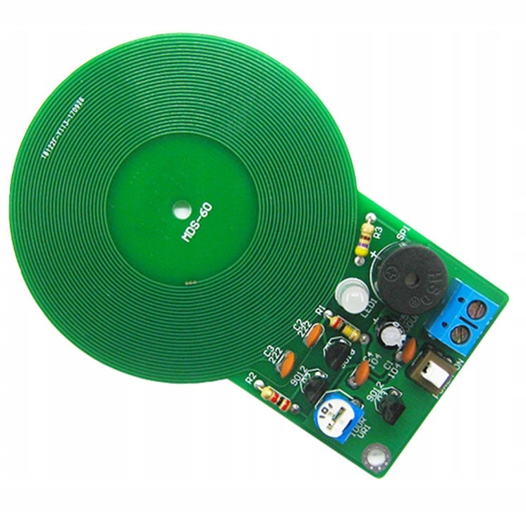

Wykrywacz detektor metali 3-5V Diy Kit 60mm ZY-47-