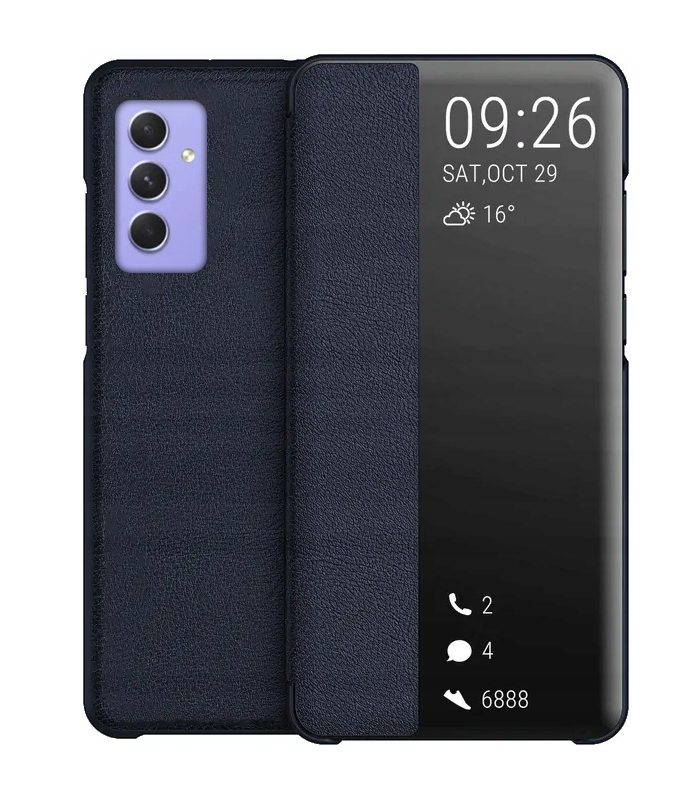 Etui do Samsung Galaxy A54, Smart View Case z INTELIGENTNĄ klapką + SZKŁO Kod producenta 5907812574147