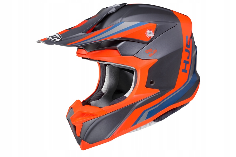 Crossová Prilba Hjc I50 Flux Black/orange MC6SF M