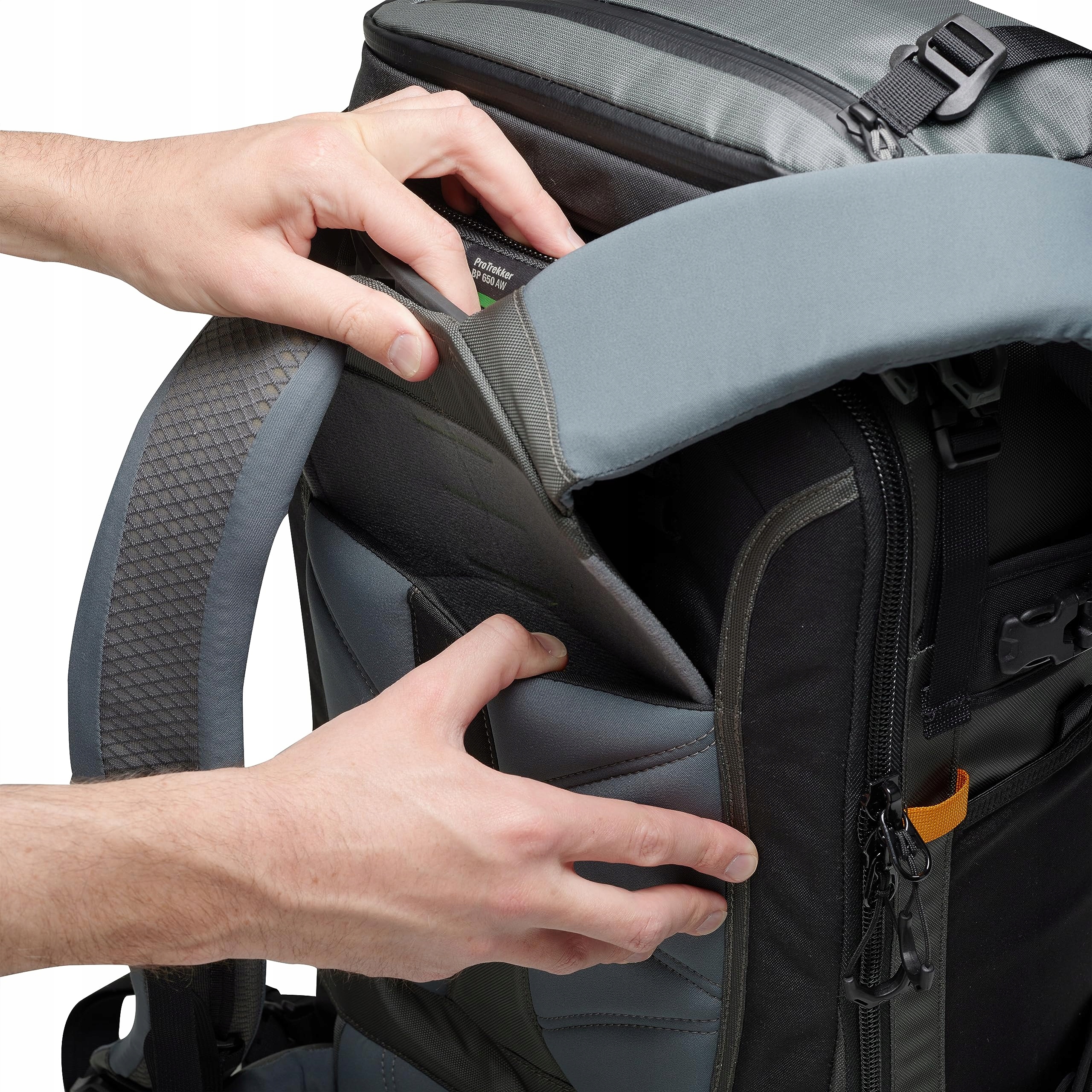 LOWEPRO Pro Trekker Camera Backpack for DSLRs & Mirrorless Black-Gray — miniatura 3