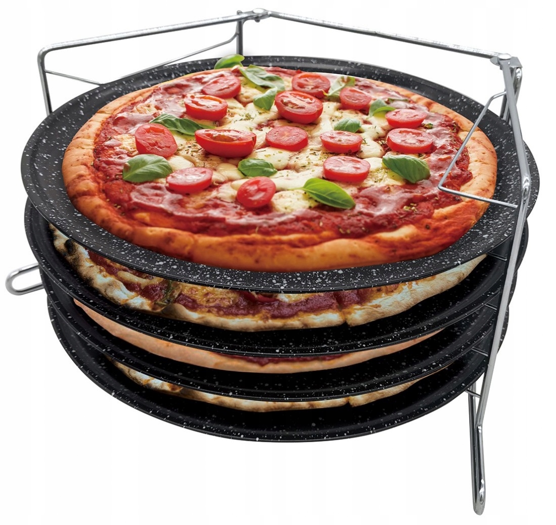 

Podkład Blacha Tacka Do Pizzy 4 stojak podstawka